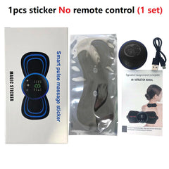 Portable Mini Electric Neck Massager With 5/1Pcs Massage Relief Back Massager