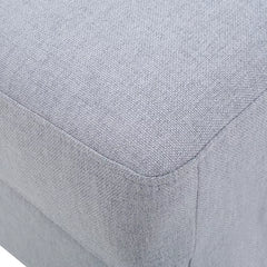 Sofasset, Modular Sectional Sofa with Reversible Chaises,Square Armrests and Comfortable Padded Backrests, L Shaped Corner Sofá