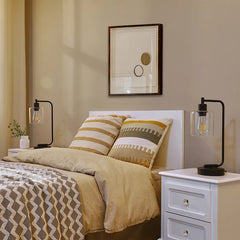 Touch Control Table Lamp Set with USB