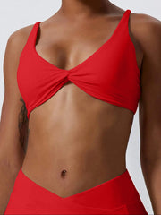 Sports Bra Shockproof Push up Gym Top Women Quick-Dry Yoga Clothes Pleated Design Brassiere Workout Crop Top Female