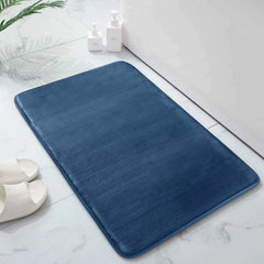 Memory Foam Bath Mat Large Size 40X60Cm Soft Comfortable Water Absorption Non-Slip Thick Bathroom Floor Rug Foot Mat