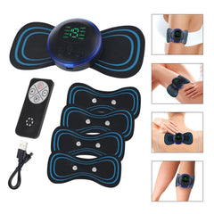 Portable Mini Electric Neck Massager With 5/1Pcs Massage Relief Back Massager