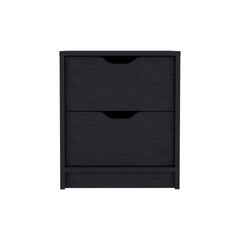 Bennett 2 Piece Bedroom Set, Black