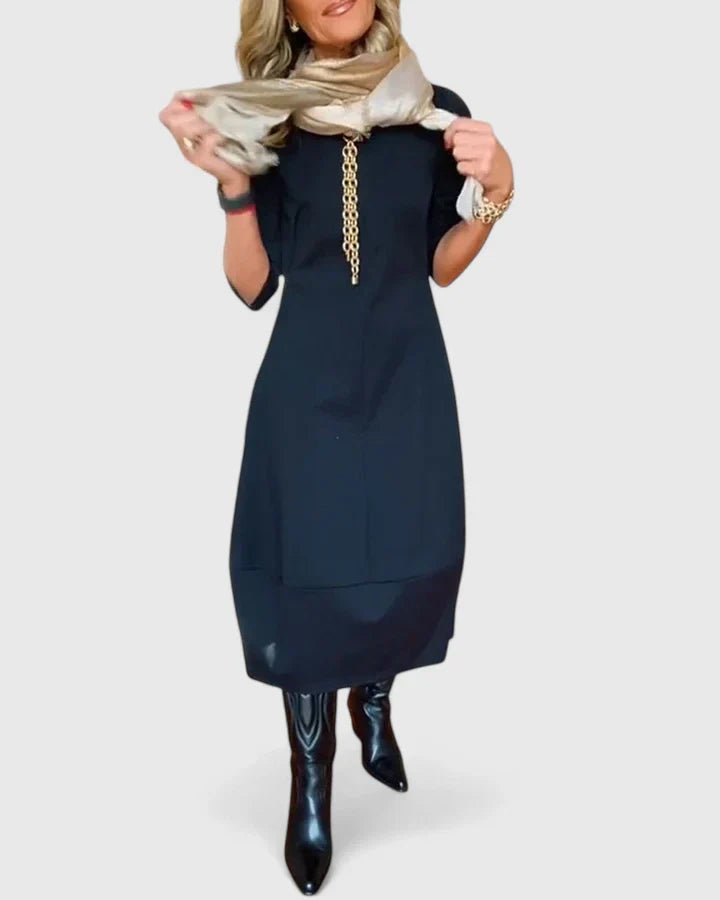 Women's Midi Shift Dress