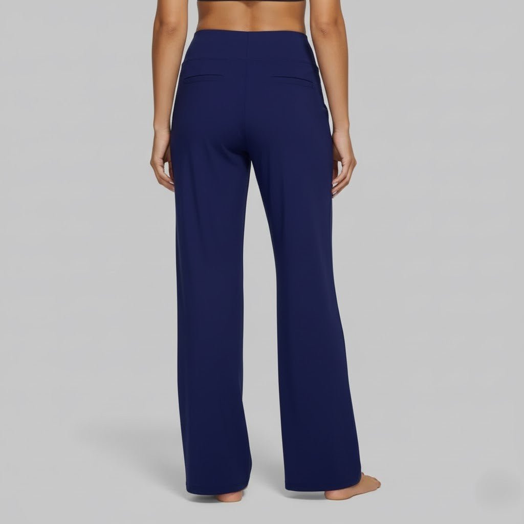 Women's High-Waisted Wide-Leg Trousers
