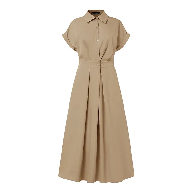 Women's Midi Shirt Dress
